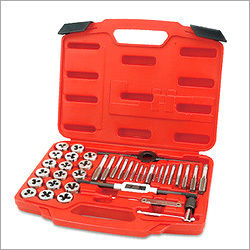 Red & Silver Tap  Die Set