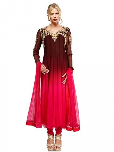 Net Anarkali Dress