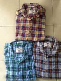 Embroidered Shirts - Cotton Blend, Sizes L/ M/ Xl | Multi-color, Full Sleeve, Elegant Embroidery For Classy Casual Wear