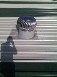 Wind Driven Turbo Ventilator Size: 12" To 36"