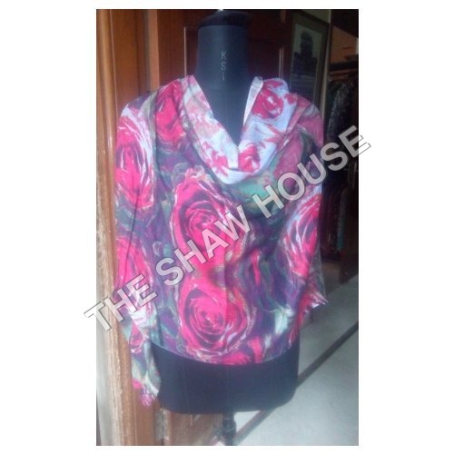 Multicolor Silk Modal Printed Stole