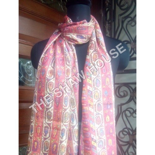 Cotton Silk Printed Stole