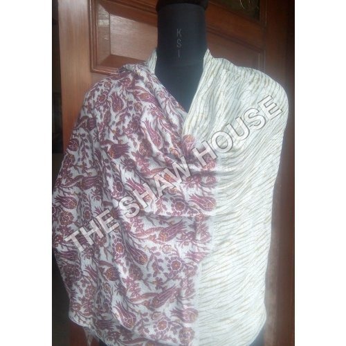 Cotton Wool Modal Printed Stole