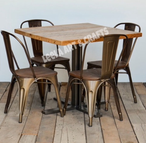 Industrial Dining Table Set Industrial Dining Table Set