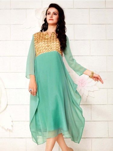 Sea Green Kurti