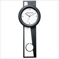 Musical Wall Clock - Metal & Wood, 12x18 Inches, Black | Accurate Timekeeping, Durable Build, Elegant Design, Musical Chime, Easy Installation
