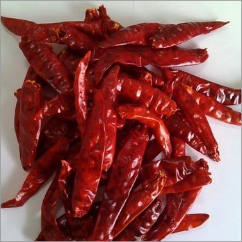 Dried Red Chilli Sannam S4 Without Stem