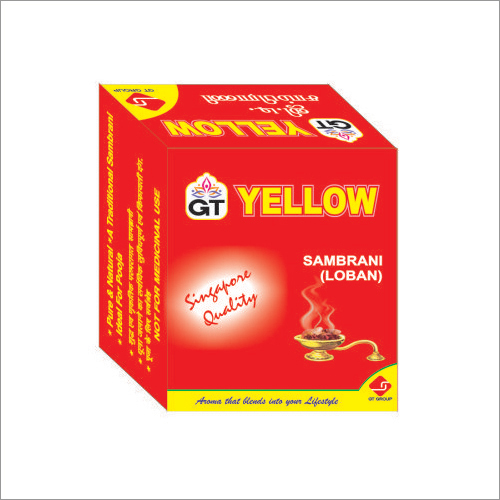 Yellow Loban Incense - Solid Herbal Aroma Blend | Eco-Friendly, Easy to Clean, Square Shape