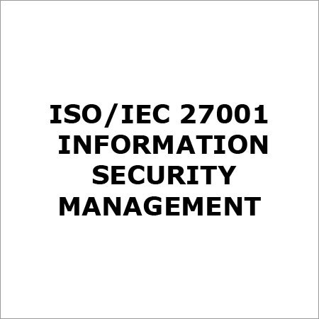 ISOIEC 27001 Information Security Management