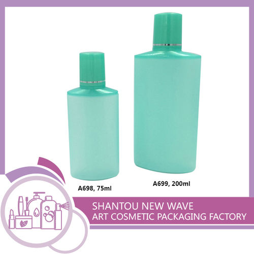 Plastic Packaging of Cosmetic Sectors Empty Cream Bottle with Screw Cap
