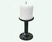 SINGLE PILLAR CANDLE HOLDER