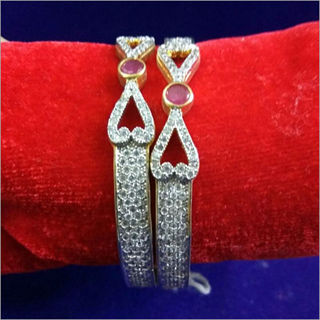 Fashion Designer Colour Stone Bangles