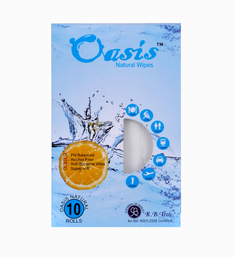 Oasis Natural Wipes Roll Type
