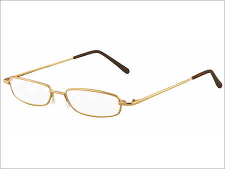 Glass Full Rim Gold Sunglasses Frame