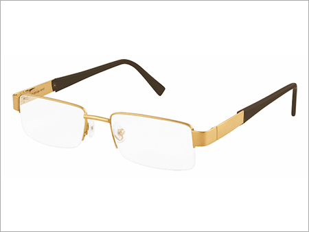 Half Rim Gold Eyewear