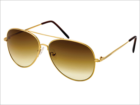 Round Gold Sunglasses Frame