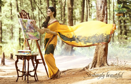 Fancy Chiffon Saree