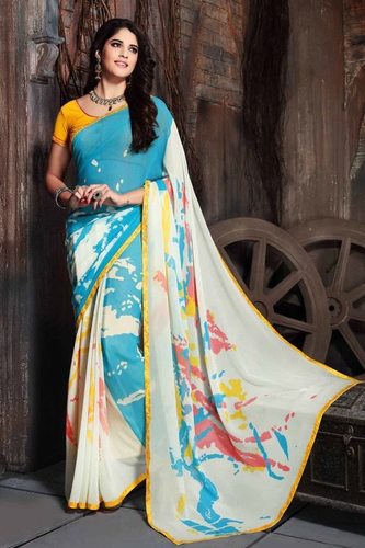 georgette saree