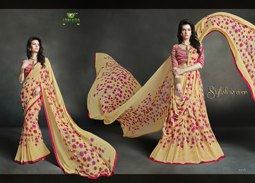 Georgette Printed Saree