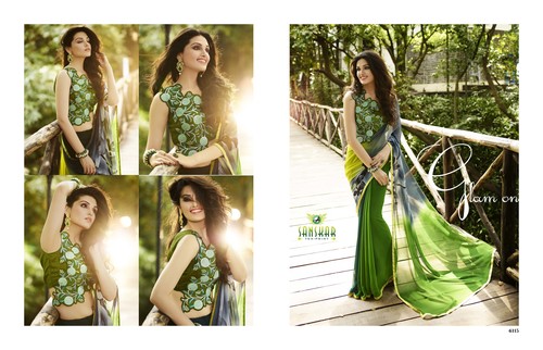 Printed Designer Saree