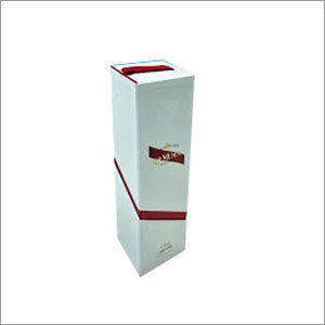 Bottle Packaging Boxes - Cardboard Variable Sizes White | Lightweight Durable Elegant Design Customizable Glossy Surface Finish