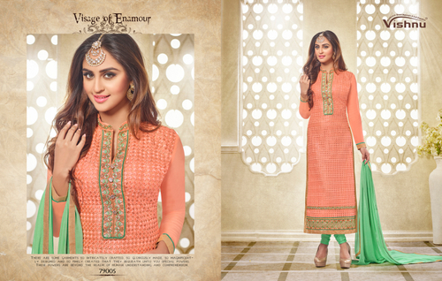 Georgette embroidered suits
