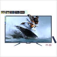 55 Inch Smart Led Tv - Color: Black