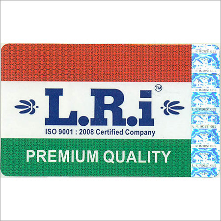 Barcode Label with Hologram