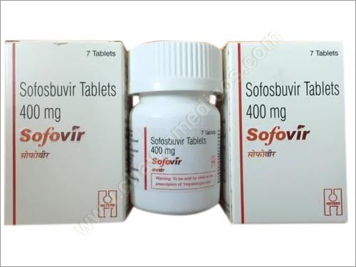 Sofovir Sofosbuvir Tablets - Brick Red 400mg, Capsule Shape | Effective Antiviral, Oral Administration, Low Side Effects, Hepatitis C Treatment