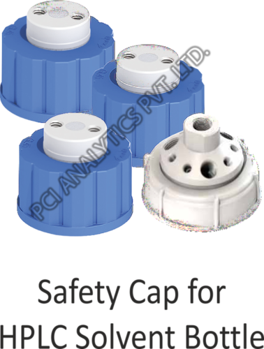 Safety Cap for HPLC Solvent Bottle