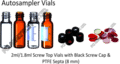 Crimp Vials - 2ml & 1.8ml Clear And Amber With 11mm Aluminium Cap & Septa | Lightweight 28.4 Grams, Ideal For Secure Sample Storage