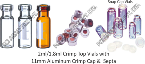 11mm Aluminium Crimp Cap Crimp Vials