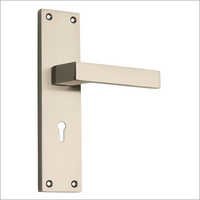 Zinc Mortice Handles - Zinc Alloy, Silver Black Finish | Durable And Stylish Door Hardware