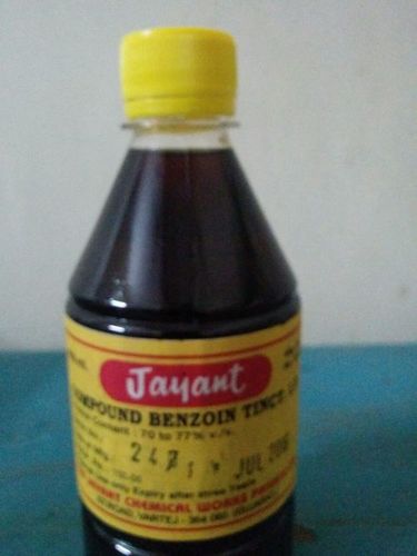 Compound Benzoin Tincture Ip Application: Antiseptic Liquid