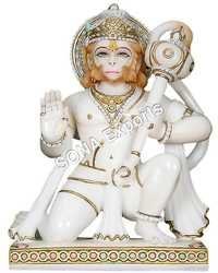 Marble Hanuman Ji Moorti