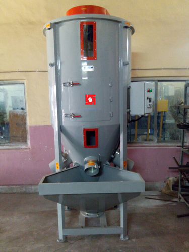 Dry Colour Mixer Machine - Steel and Aluminium, 1500x865x2100mm, Silver | Automatic, 200-500 Kg/hr Capacity, Computerized, 10 hp Power, 300-600 Kg Weight