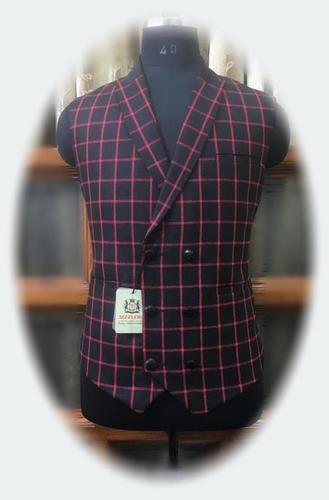 Tweed Check Waistcoat