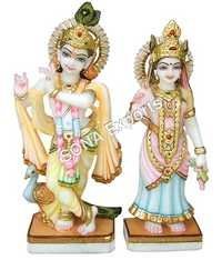 Small Radha Krishna statue