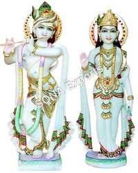 Beautiful Radha Krishna Statue