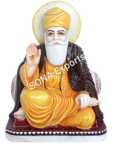 Marble Gurunanak Dev Statue