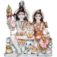 Marble Mata Parvati  Shankar Ji murti