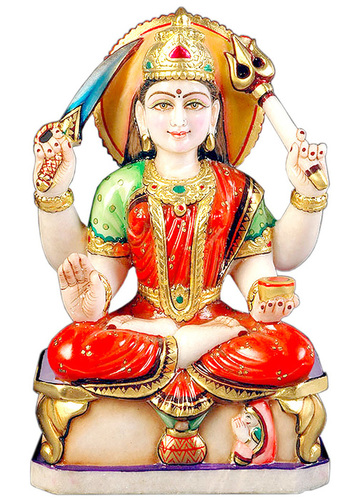 Marble Santoshi Maa Murti