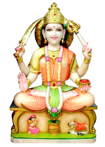 Marble Santoshi Mata Statue