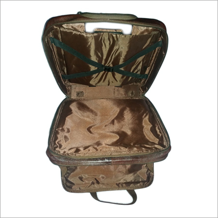Mens Leather Trolley Bags