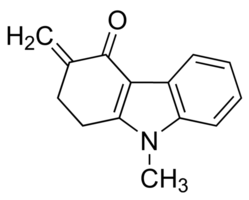 9-Methyl-3-methylene-1,2,3,9-tetrahydro-4H-carbazol-4-one
