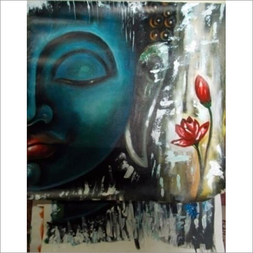 Buddha Oil Painting