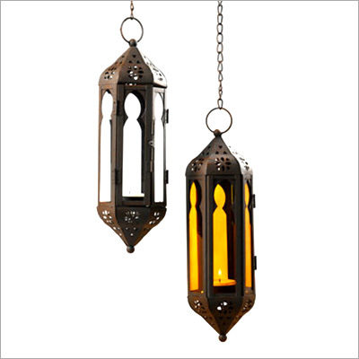 Brass Hanging Lantern