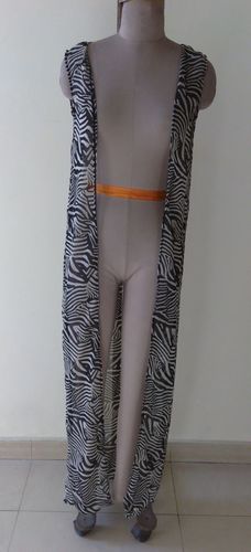 Ladies Cloth - Cotton Blend, Customized Sizes (S, M, L, XL, Plus Size) | Quick Dry, Washable, Elegant Black Design