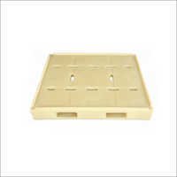 Rackable Plastic Pallet - Durable High-density Polyethylene, Customizable Size Options, Lightweight Design