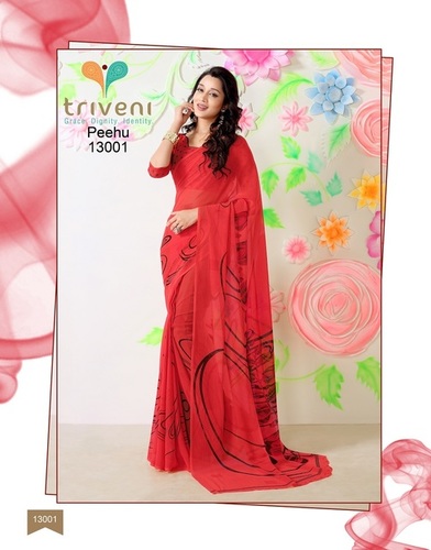 Printed Cotton Sarees